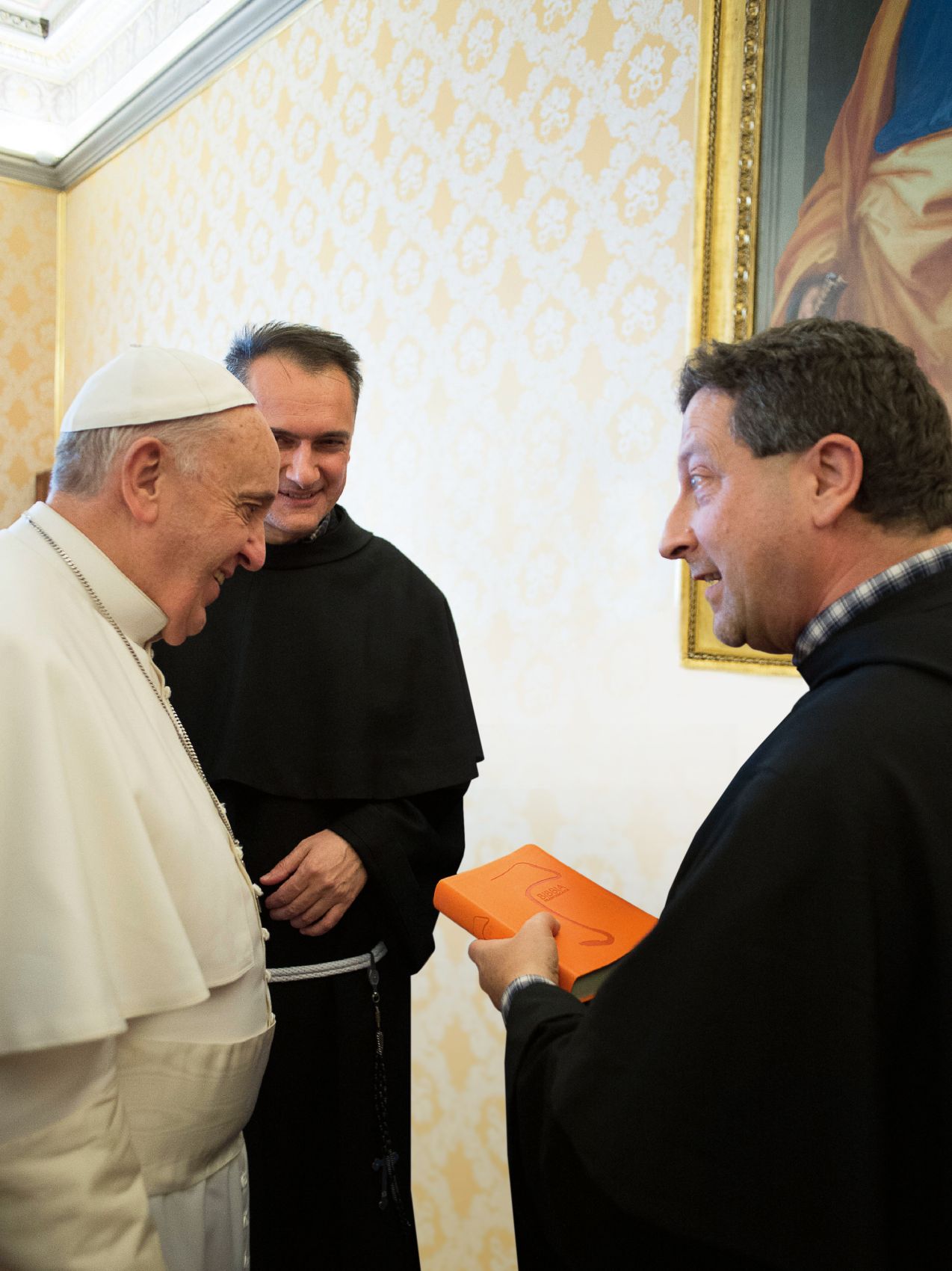9 gennaio 2015. Papa Francesco e Bibbia Francescana