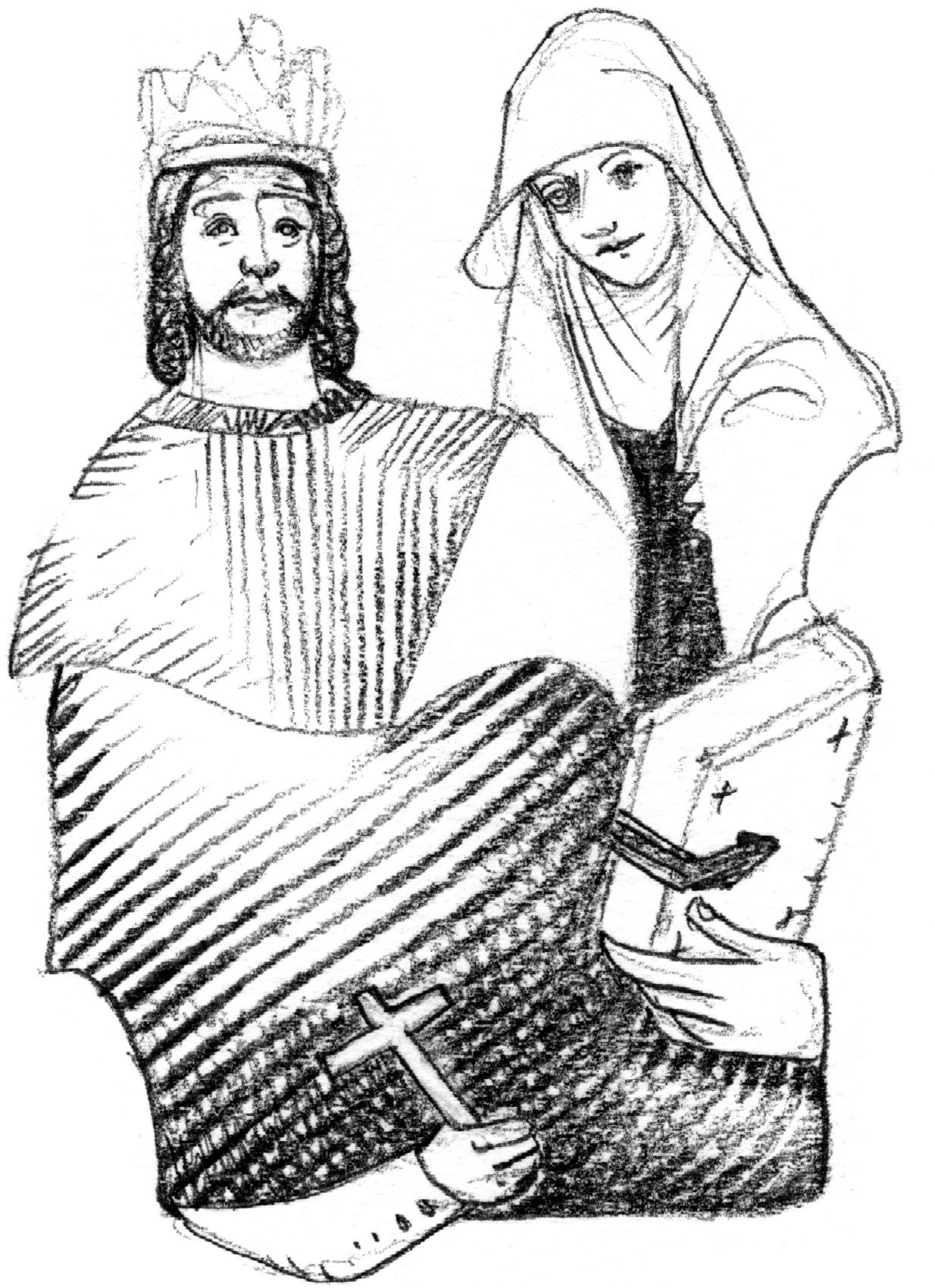 Elzeario di Sabra, santo, e Delfina di Digne, beata, sposi e francescani secolari (sec. XIII)